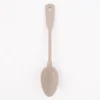 Kochblume Küchenlöffel Servierlöffel Silikonlöffel 27cm taupe