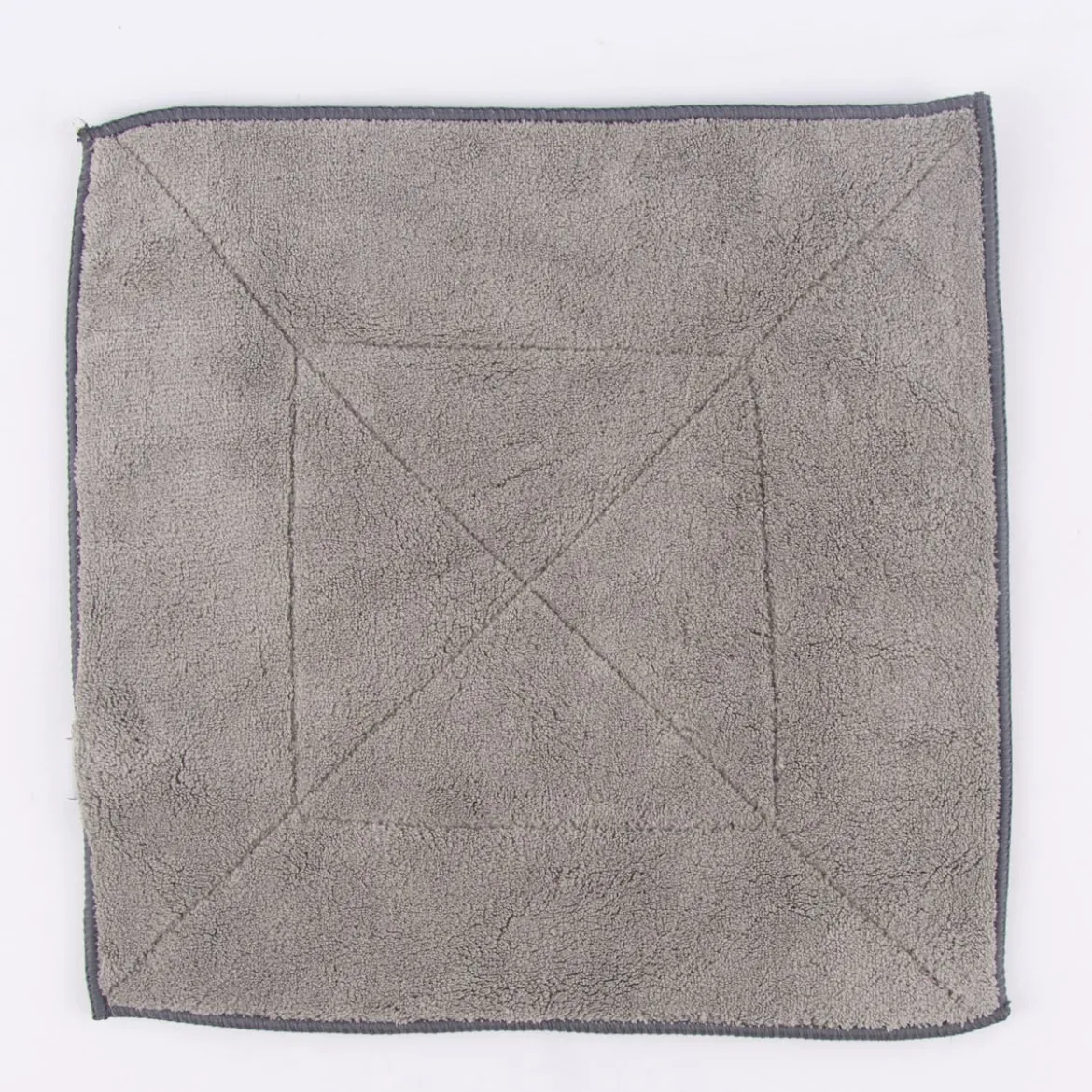 Kochblume Microfasertuch anthrazit ca. 30x30cm
