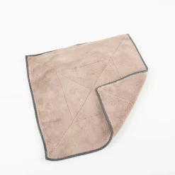 Kochblume Microfasertuch taupe ca. 30x30cm