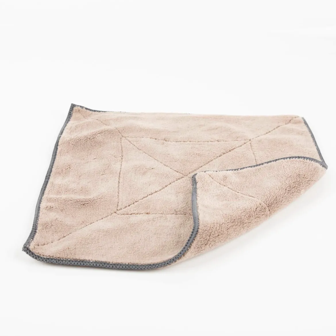 Kochblume Microfasertuch taupe ca. 30x30cm
