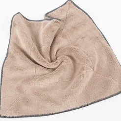 Kochblume Microfasertuch taupe ca. 30x30cm