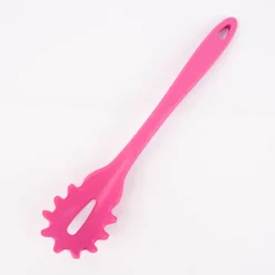 Kochblume Pastalöffel Spaghettiheber Silikon mit Edelstahlkern 32cm verschiedene Farben