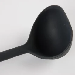 Kochblume Schöpfkelle L Silikon mit Edelstahlkern 32cm anthrazit