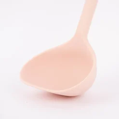 Kochblume Schöpfkelle L Silikon mit Edelstahlkern 32cm puderrosa