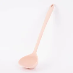Kochblume Schöpfkelle L Silikon mit Edelstahlkern 32cm puderrosa