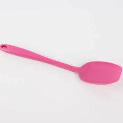 Kochblume Soßenlöffel L Saucenlöffel Silikon mit Edelstahlkern 32cm pink