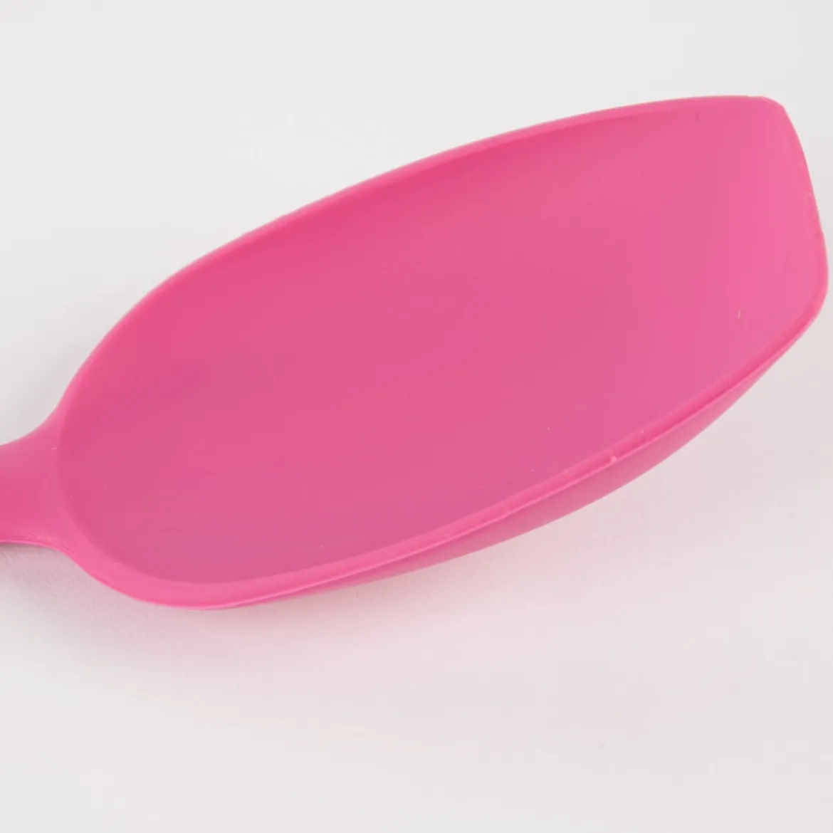Kochblume Soßenlöffel L Saucenlöffel Silikon mit Edelstahlkern 32cm pink
