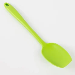 Kochblume Soßenlöffel L Saucenlöffel Silikon mit Edelstahlkern 32cm grün
