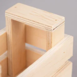 Korb klein Holz natur 12x6x7cm