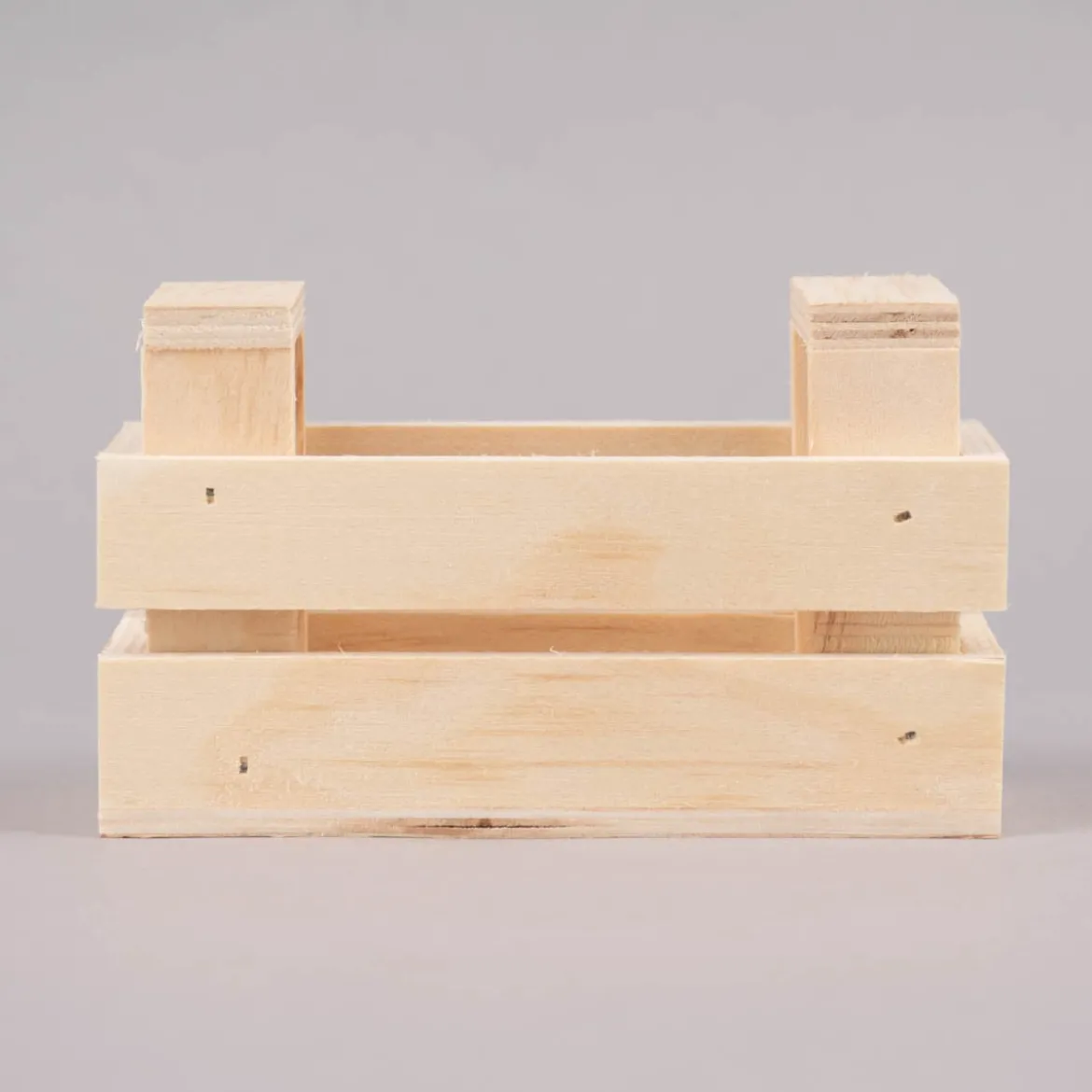 Korb klein Holz natur 12x6x7cm