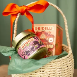 Korb mit Henkel rund Osterkorb 18x18cm von Rico Design