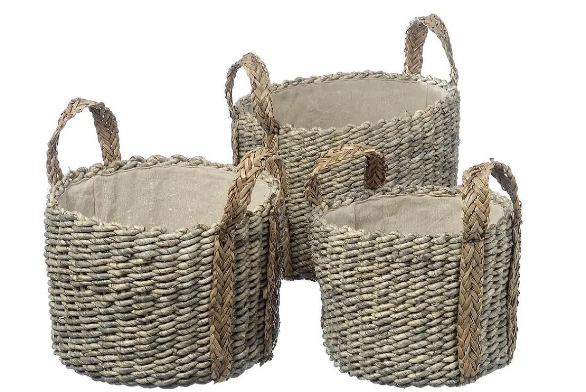 Korbset 3teilig Bryne rund