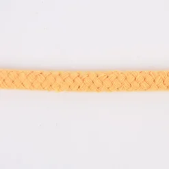Kordel Baumwolle dunkelgelb Breite: 8mm