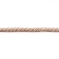 Kordel Baumwolle extra breit creme Breite: 1,5cm