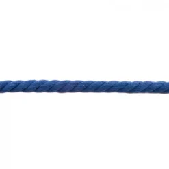 Kordel Baumwolle extra breit royal blau Breite: 1,5cm