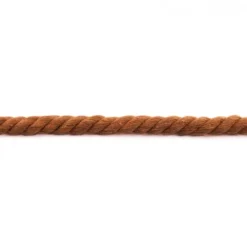 Kordel Baumwolle extra breit rost braun Breite: 1,5cm