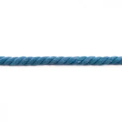 Kordel Baumwolle extra breit dunkelblau Breite: 1,5cm