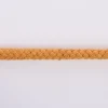 Kordel Baumwolle ocker gelb Breite: 8mm