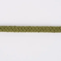 Kordel Baumwolle oliv grün Breite: 8mm