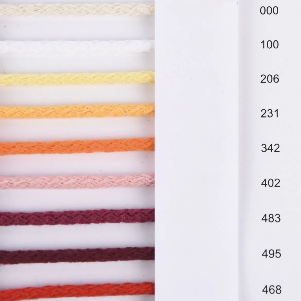Kordel Baumwolle verschiedene Farben Breite 4mm