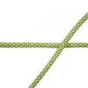 Kordel elastisch Polyester kariert grau grün Breite: 5mm
