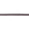 Kordel Hoodieband Kapuzenband Baumwolle dunkelgrau Breite: 15mm