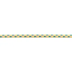 Kordel Kunstleder Zierband Ananas rosa gelb grün Breite: 6mm