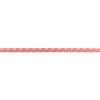 Kordel Kunstleder Zierband Seestern pink weiß Breite: 6mm
