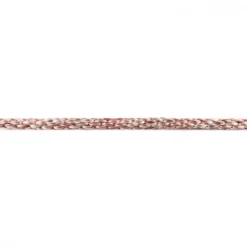 Kordel Polyester beige rosa meliert Breite: 8mm
