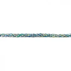 Kordel Polyester grün blau meliert Breite: 8mm