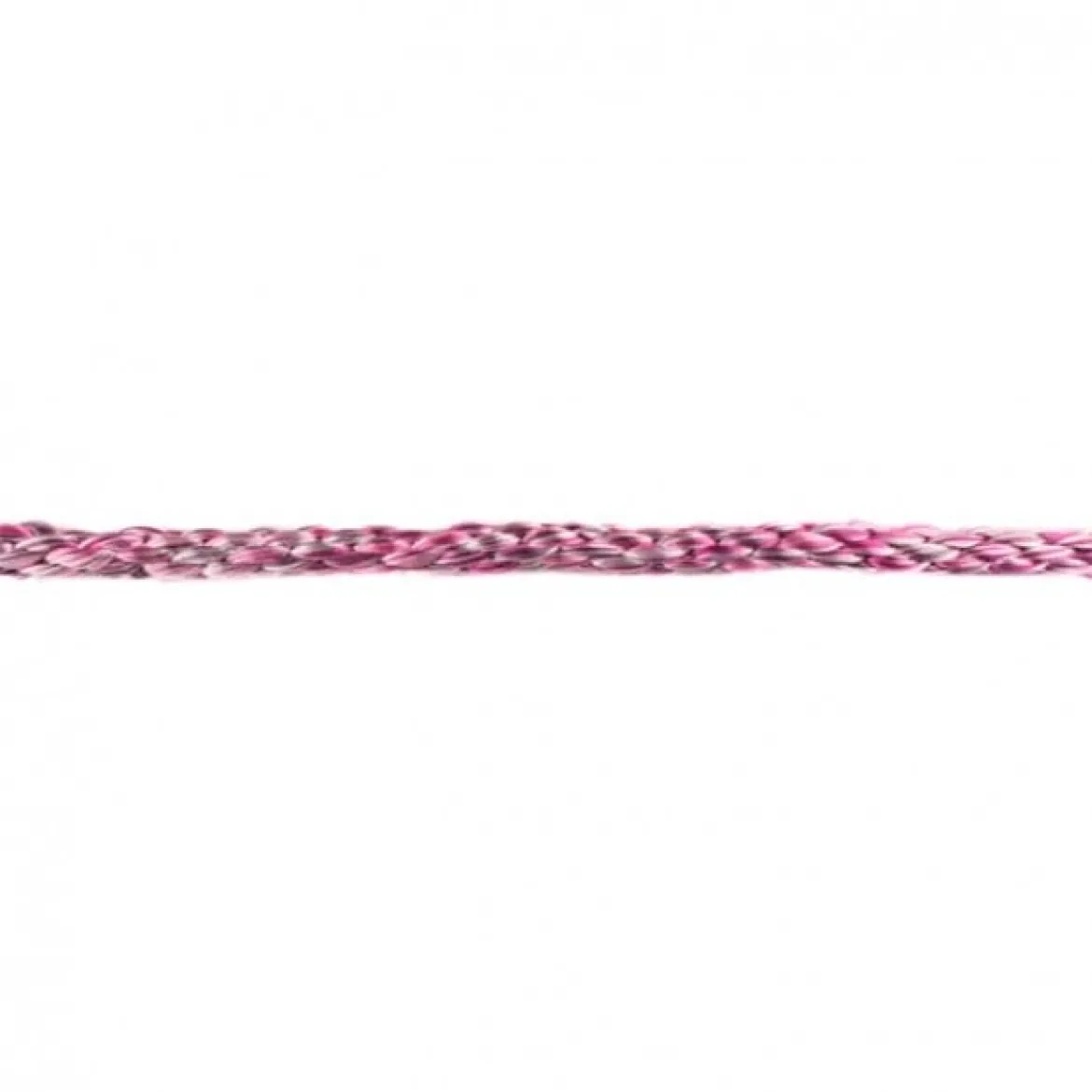 Kordel Polyester pink meliert Breite: 8mm