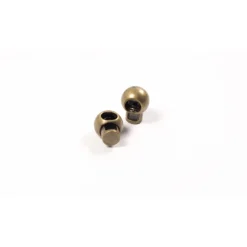 Kordelstopper Metall Kugeln bronze 2 Stück