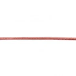 Kordel Velourleder Glitzer altrosa Breite: 5mm