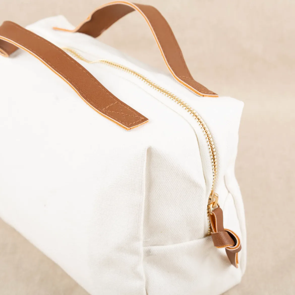 Kosmetiktasche Travel 26x12x17cm (LxBxH) aus Baumwolle