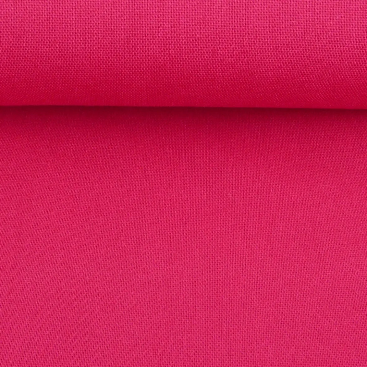 Kreativstoff Baumwollstoff Canvas einfarbig pink