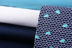 Kreativstoff Elastic Bademodenstoff uni türkis