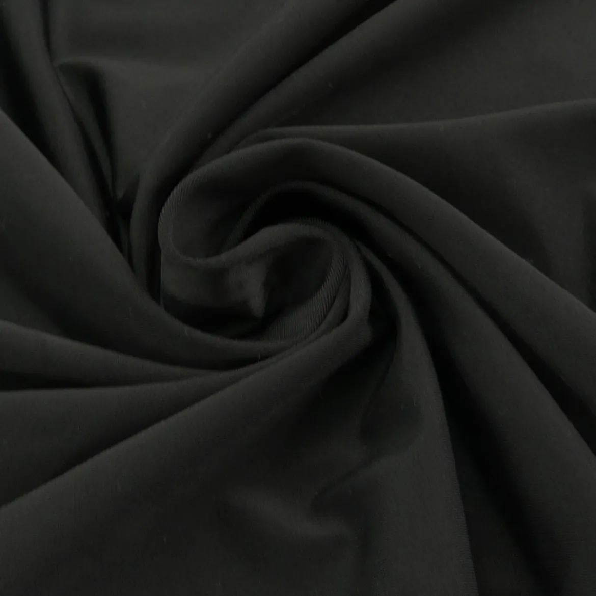 Kreativstoff Elastic Bademodenstoff uni schwarz