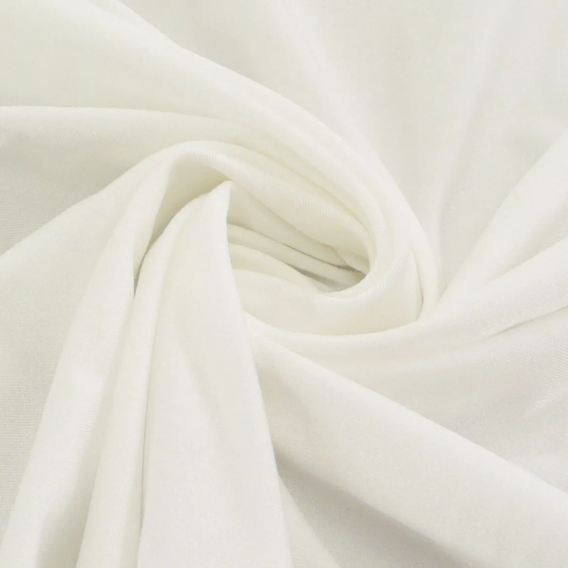 Kreativstoff Elastic Bademodenstoff uni weiß
