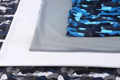 Kreativstoff Elastic Bademodenstoff uni weiß