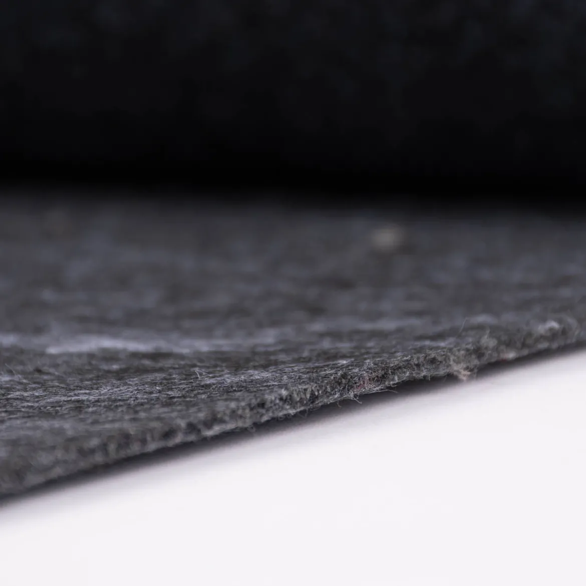 Kreativstoff Filz 3mm Stärke einfarbig anthrazit meliert 90cm Breite