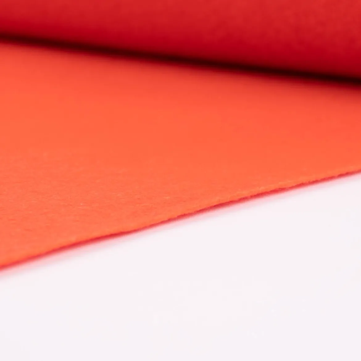 Kreativstoff Filz 1,5mm Stärke einfarbig orange 90cm Breite