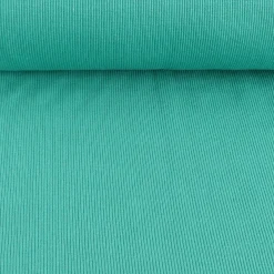 Kreativstoff Strickschlauch Bündchenstoff grob türkis mintgrün 27cm Breite