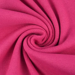 Kreativstoff Strickschlauch Bündchenstoff grob pink 27cm Breite