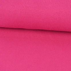 Kreativstoff Strickschlauch Bündchenstoff grob pink 27cm Breite