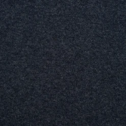 Kreativstoff Strickschlauch Bündchenstoff fein dunkelblau meliert 37cm Breite