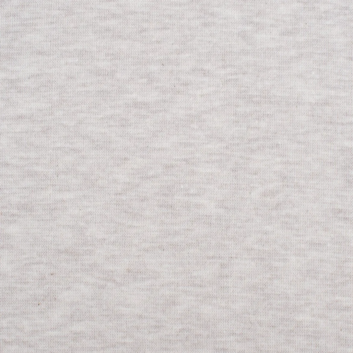 Kreativstoff Strickschlauch Bündchenstoff fein beige meliert 37cm Breite