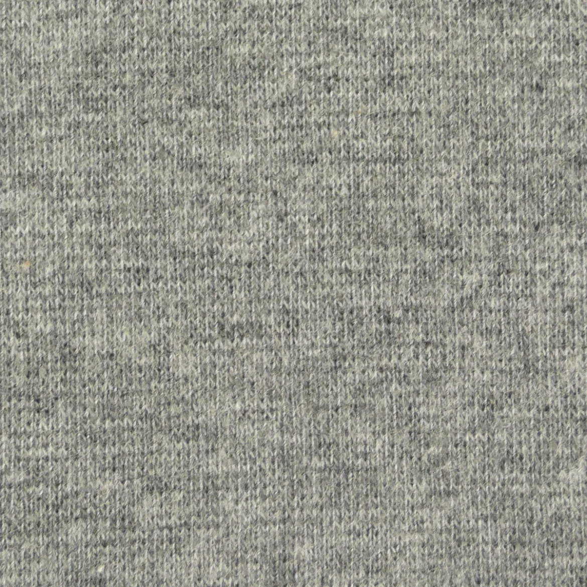 Kreativstoff Strickschlauch Bündchenstoff fein hellgrau meliert 37cm Breite