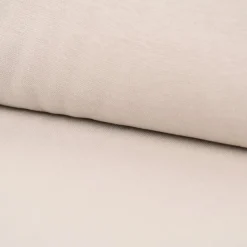 Kreativstoff Strickschlauch Bündchenstoff fein hellgrau 35cm Breite