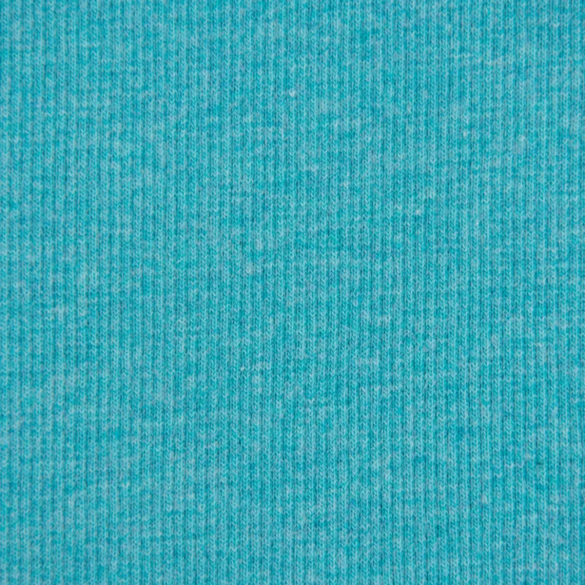 Kreativstoff Strickschlauch Bündchenstoff Organic Bio Baumwolle grob petrol meliert 43cm Breite