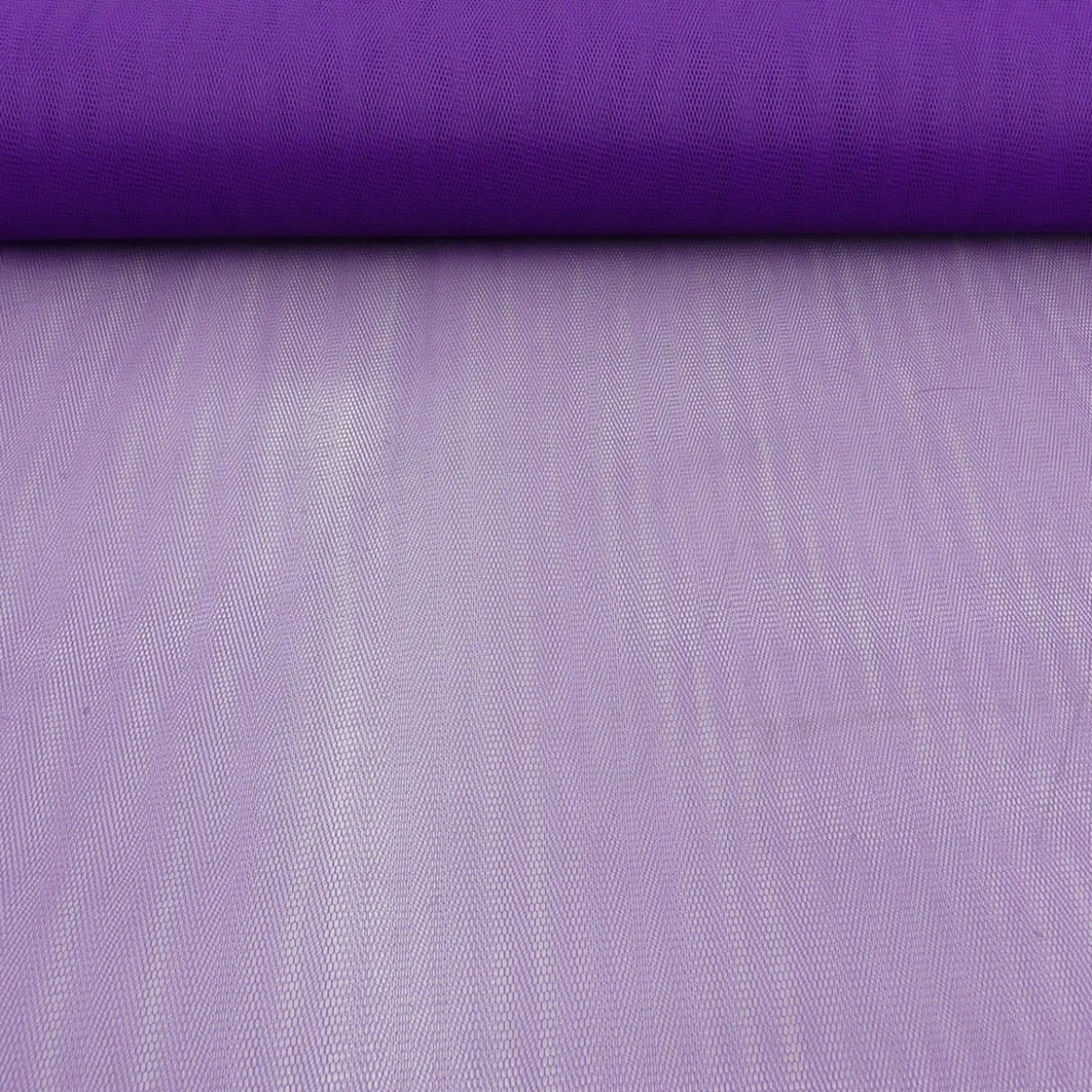 Kreativstoff Tüll Polyester lila 1,4m Breite
